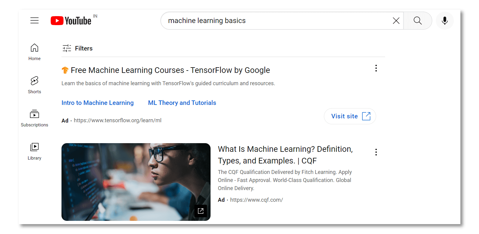 In-display Video Ads Example