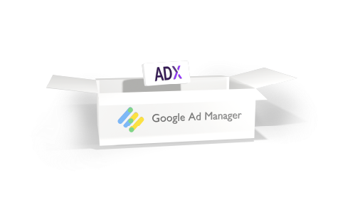 How are Google Ad Manager and Google AdX related