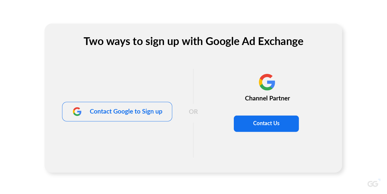 Process for Google Ad Exchange login