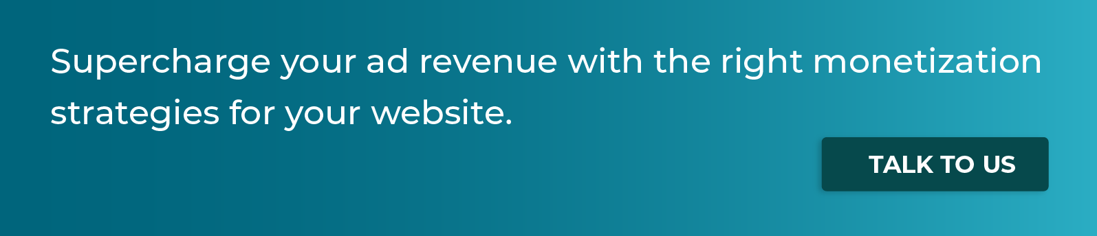 Increase ad revenue with us
